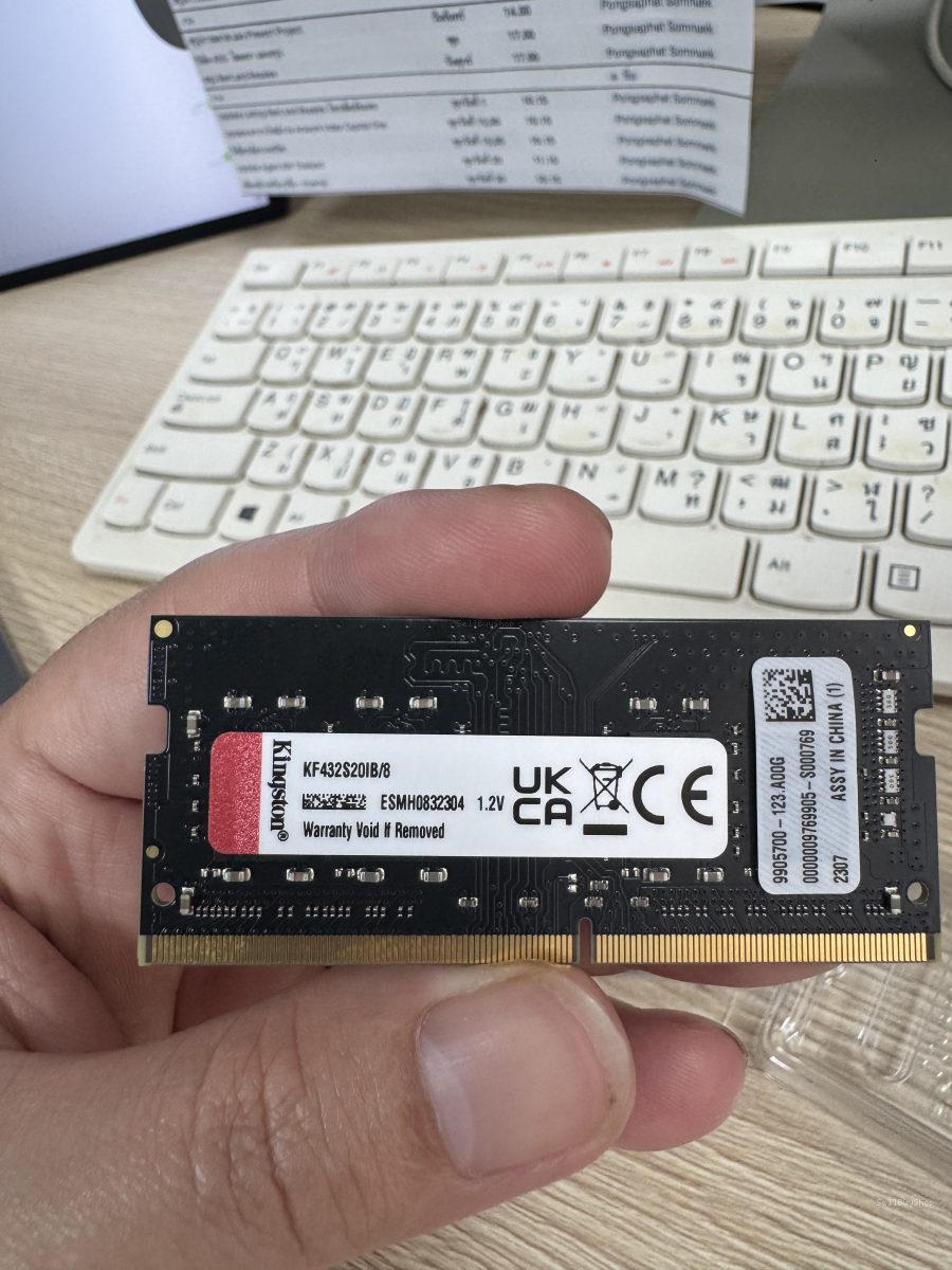 Kingston FURY Impact DDR4 8GB Bus 3200 SODIMM RAM Notebook