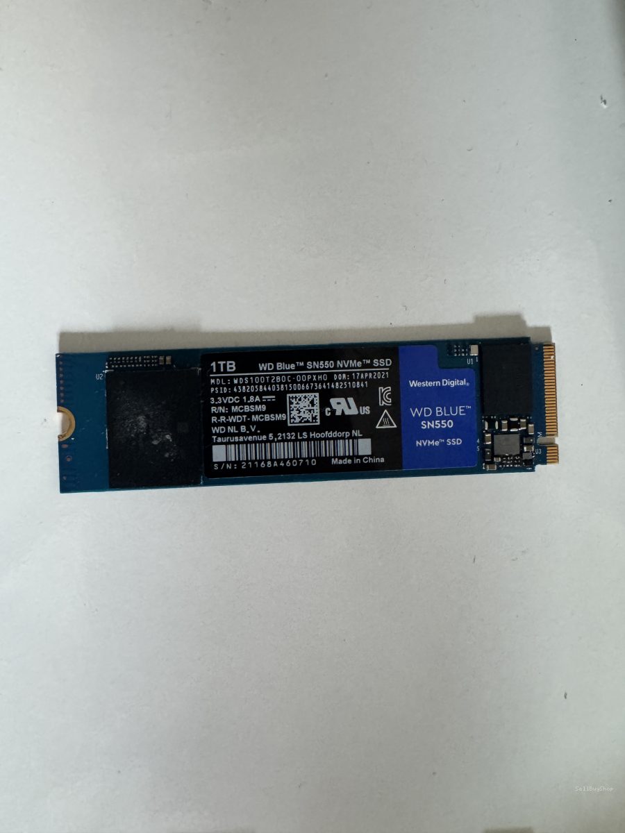 WD Blue SN550 - 1TB (PCIe Gen3)